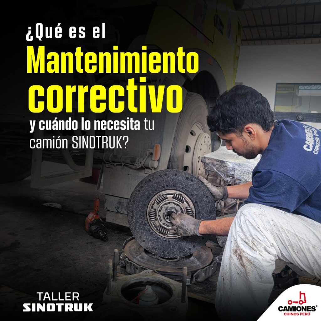¿Qué es el mantenimiento correctivo y cuándo lo necesita tu camión SINOTRUK?