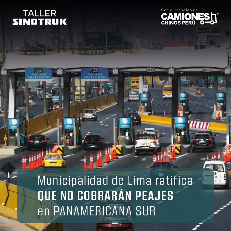 Municipalidad de Lima retrocede y ratifica que no cobrarán peajes en la Panamericana Sur “hasta todo el próximo año”