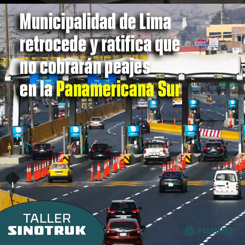 Municipalidad de Lima retrocede y ratifica que no cobrarán peajes en la Panamericana Sur “hasta todo el próximo año”