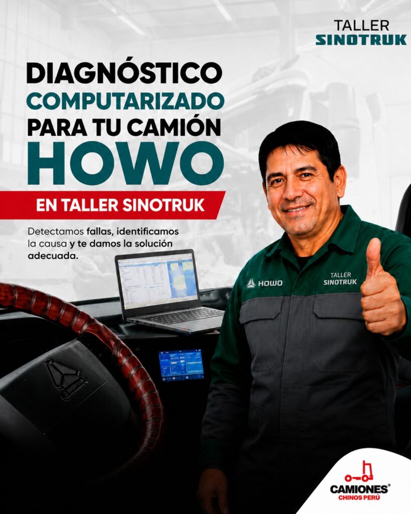 Diagnóstico computarizado para camiones HOWO: una herramienta clave para encontrar fallas